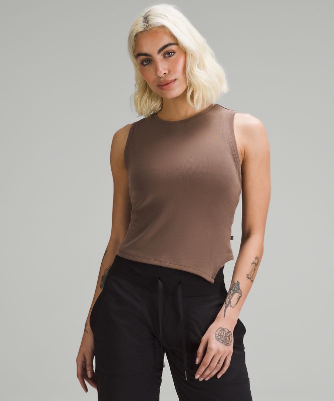 Asymmetrical Hem Tank Top