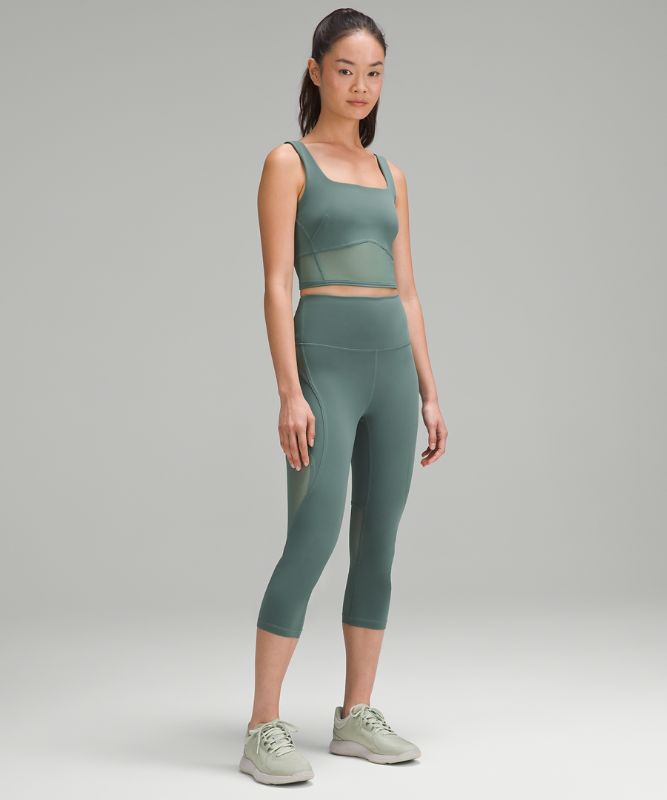 Wunder Train Mesh Panel Tank Top