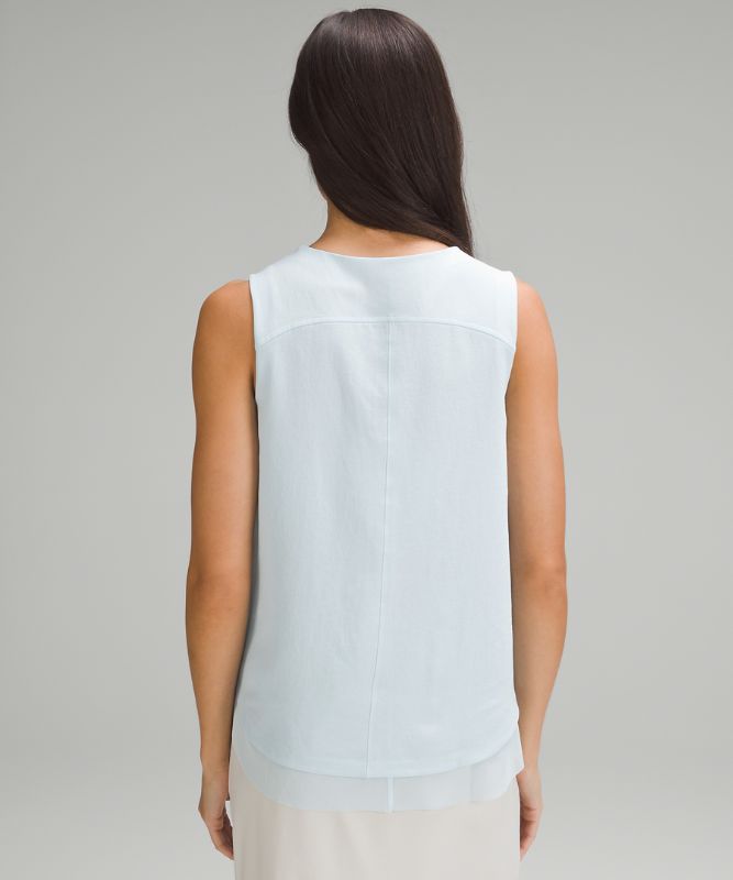 Reversible Relaxed-Fit Tank Top