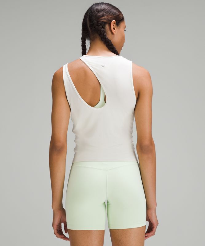 Shoulder Cut-Out Yoga Tank Top