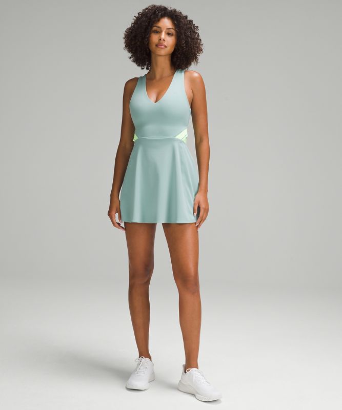 V-Neck Racerback Tennis Dress