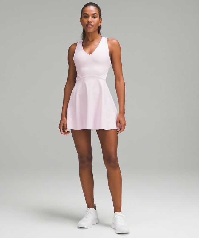 V-Neck Racerback Tennis Dress