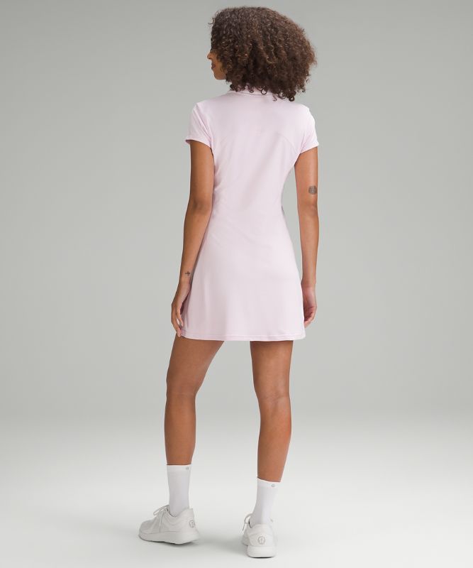 Short-Sleeve Polo Dress