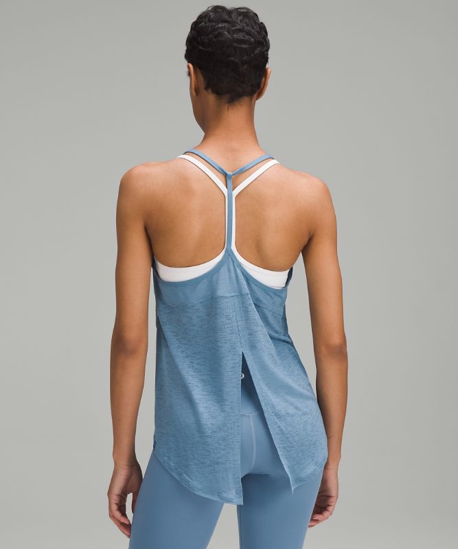 Tie-Back Lightweight Yoga Tank Top