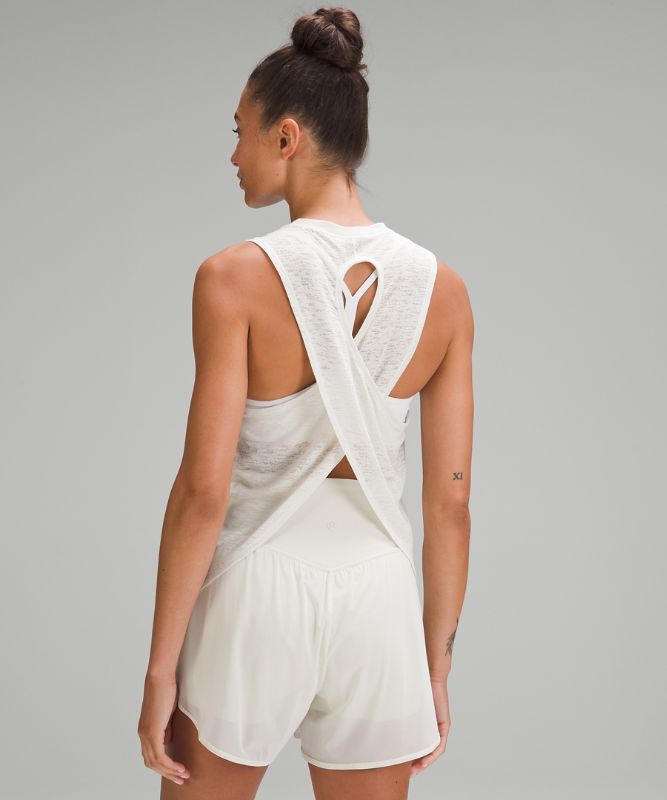 Keyhole Lightweight Yoga Tank Top