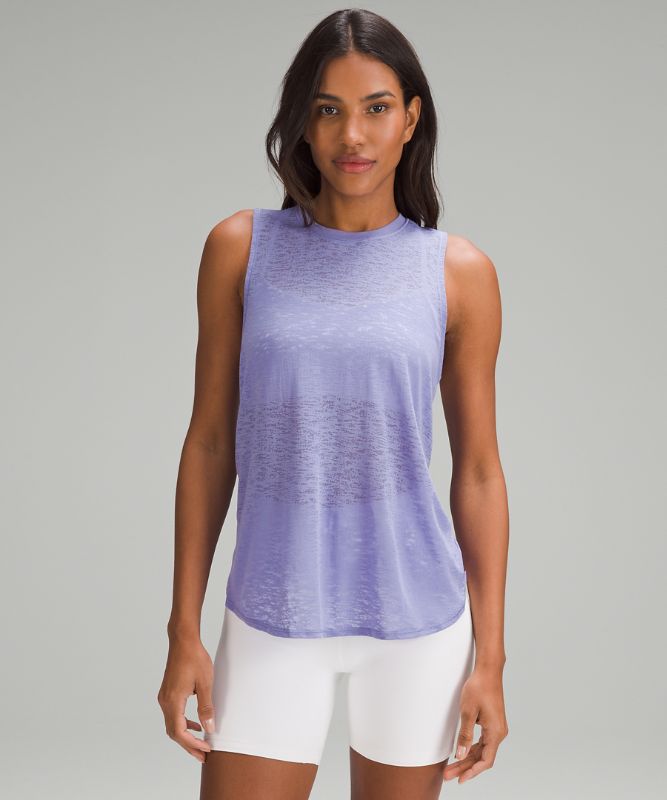 Keyhole Lightweight Yoga Tank Top