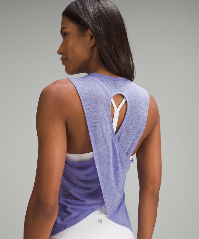 Keyhole Lightweight Yoga Tank Top