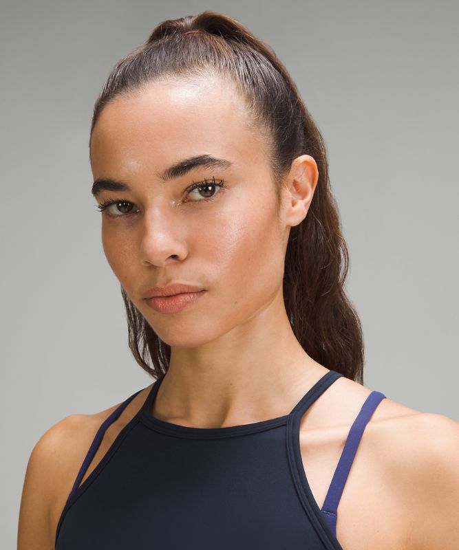 Wunder Train High-Neck Cross-Back Tank Top