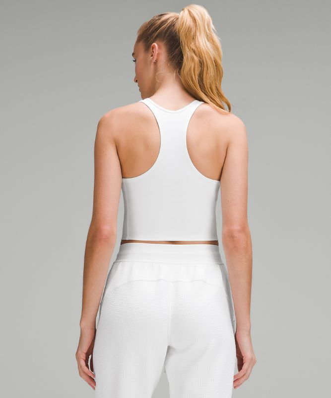 Cropped V-Neck Tennis Tank Top