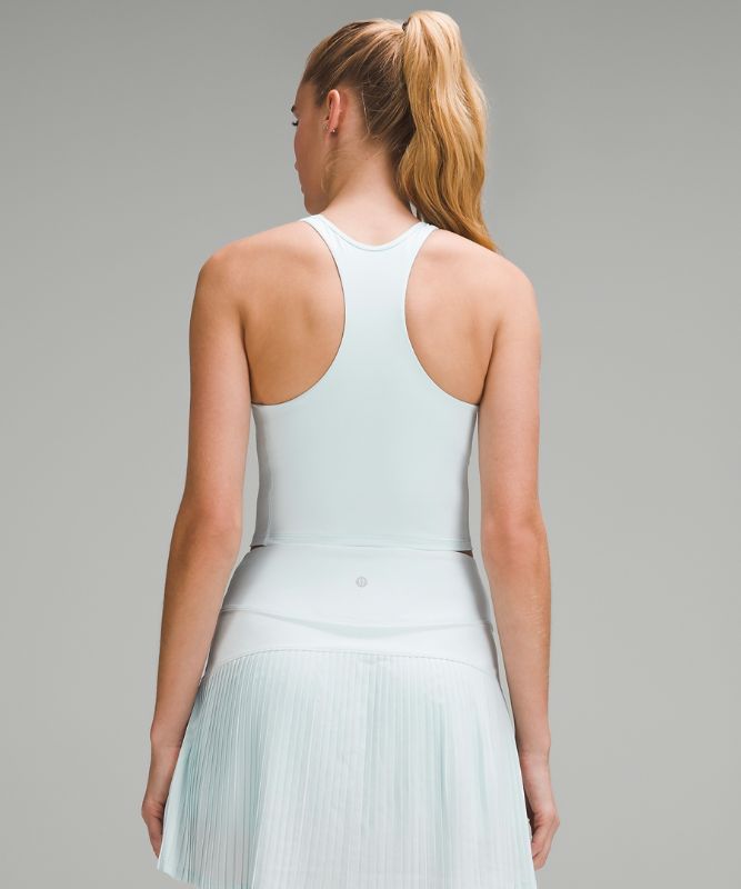 Cropped V-Neck Tennis Tank Top