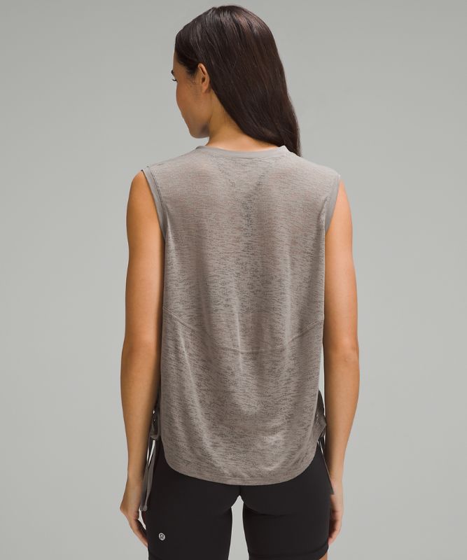 Side-Cinch Tank Top