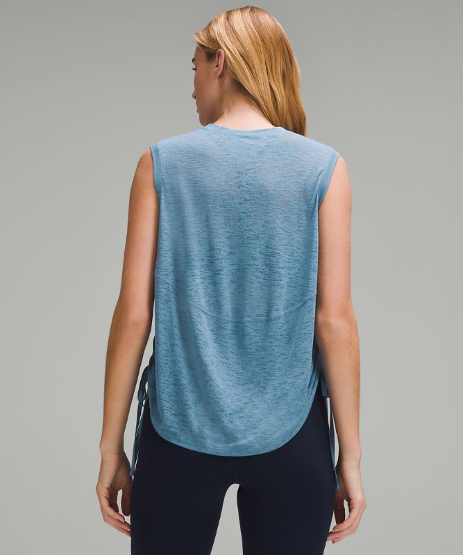 Side-Cinch Tank Top