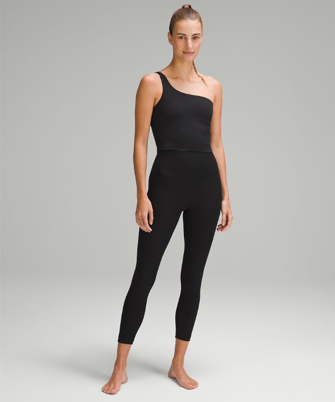 Ribbed Nulu Asymmetrical Yoga Tank Top