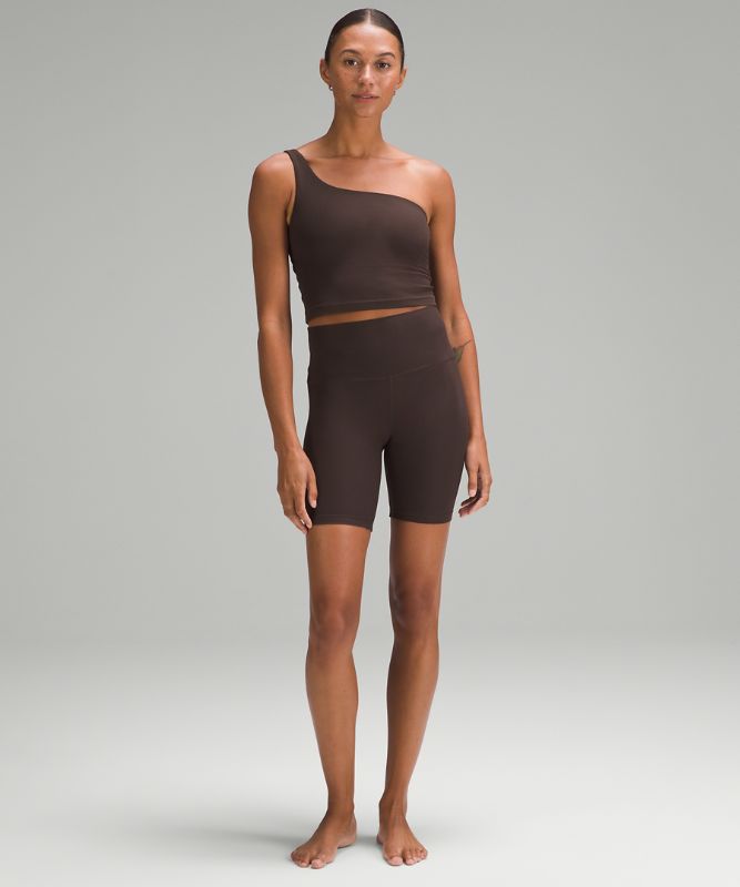 Ribbed Nulu Asymmetrical Yoga Tank Top