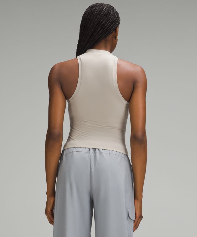 Wundermost Ultra-Soft Nulu Mockneck Tank Top