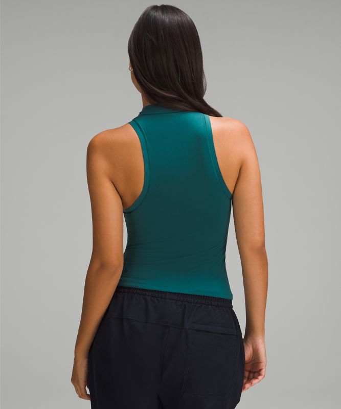 Wundermost Ultra-Soft Nulu Mockneck Tank Top