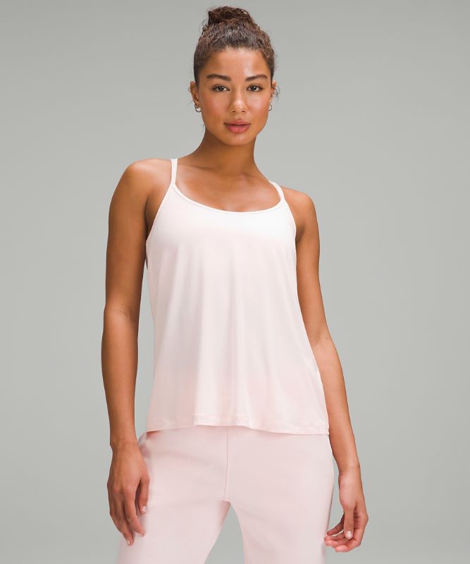 Modal Silk-Blend Spaghetti Strap Tank Top