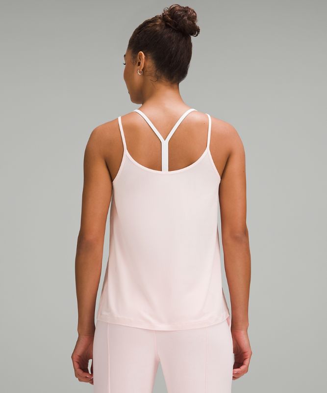 Modal Silk-Blend Spaghetti Strap Tank Top