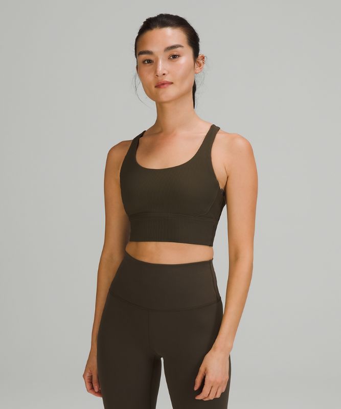 lululemon Energy Longline Ribbed Bra *Medium Support, B–D Cups