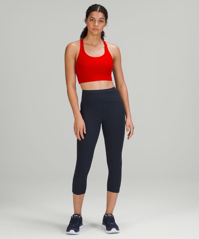 lululemon Energy Longline Ribbed Bra Luxtreme *Medium Support, B–D Cups