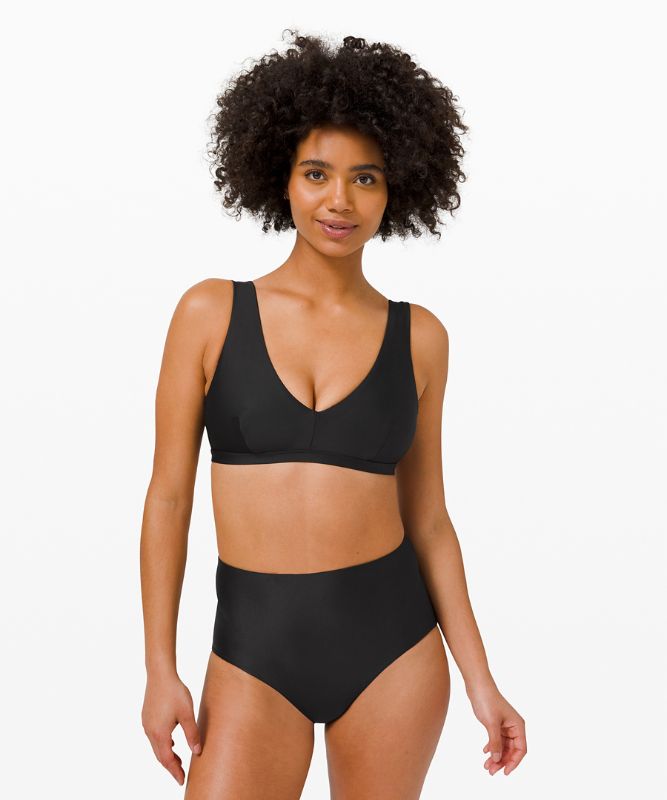 Waterside V Swim Top *C/D Cup Online Only