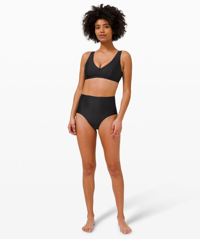 Waterside V Swim Top *C/D Cup Online Only