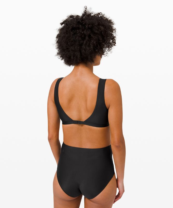 Waterside V Swim Top *C/D Cup Online Only