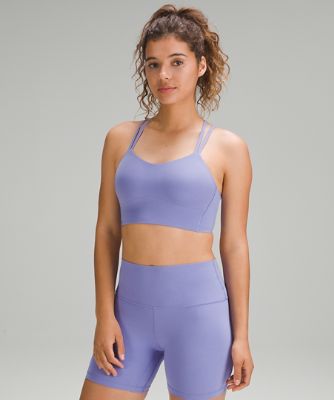 Free to be serene cross-front bra (8) in the color night sea