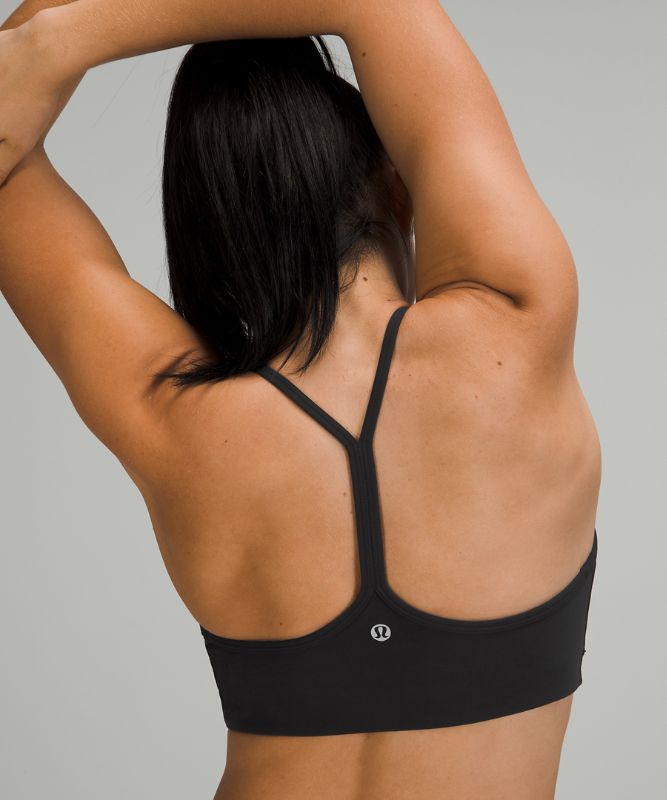 Flow Y Wrap-Front High-Neck Bra *Light Support, B/C Cup