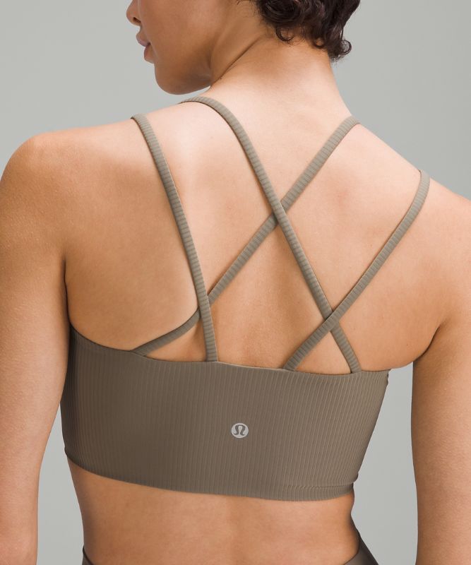 Like a Cloud Ribbed Longline Bra *Light Support, B/C Cup