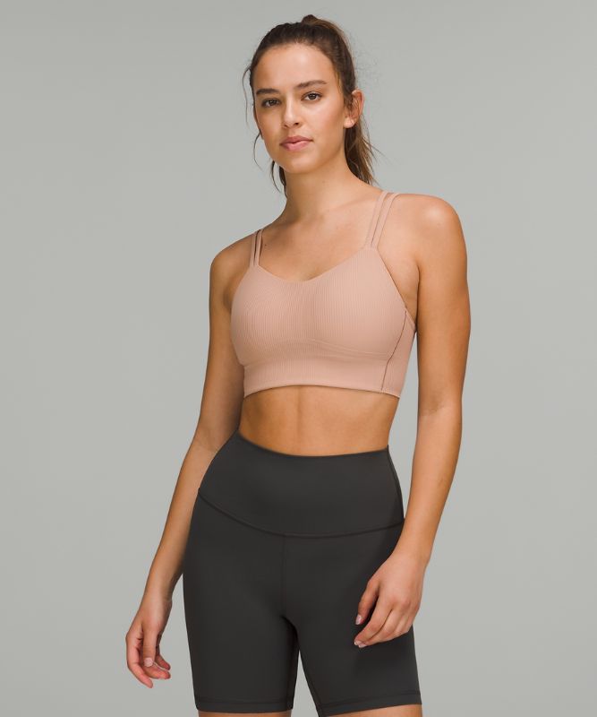 Like a Cloud Ribbed Longline Bra *Light Support