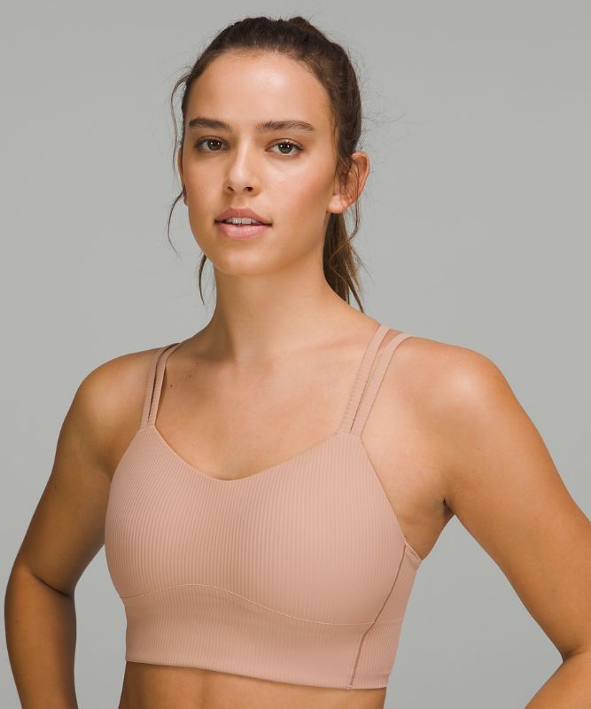 Like a Cloud Ribbed Longline Bra *Light Support