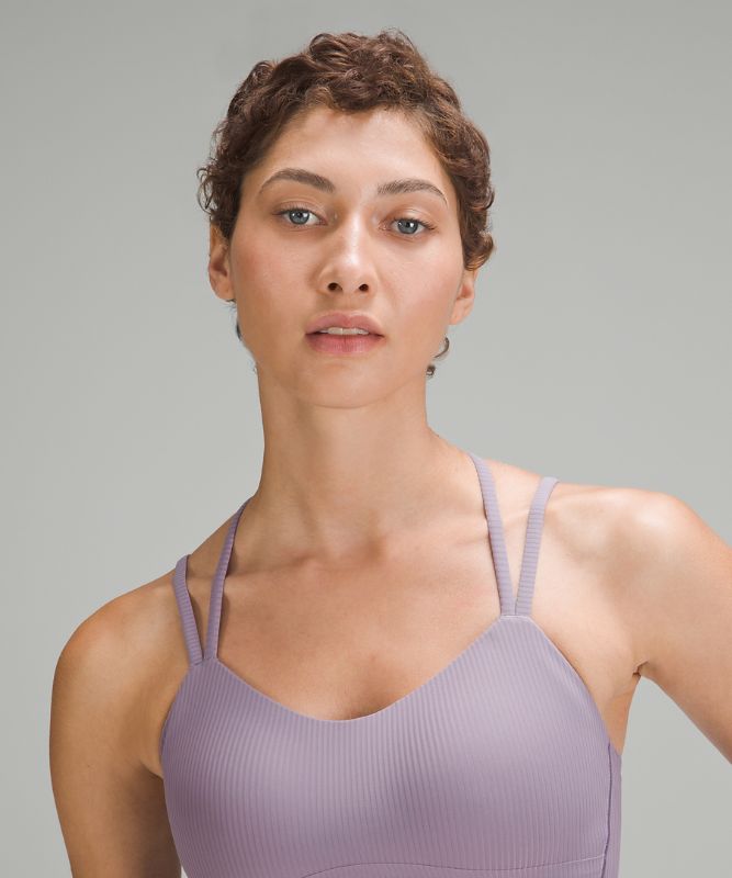 Like a Cloud Ribbed Longline Bra *Light Support, B/C Cup