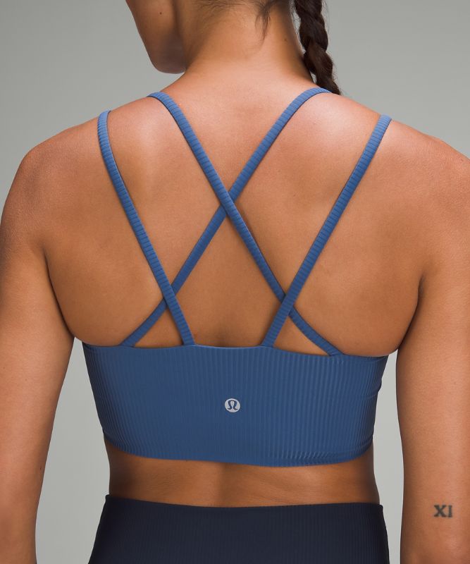 Like a Cloud Ribbed Longline Bra *Light Support, B/C Cup