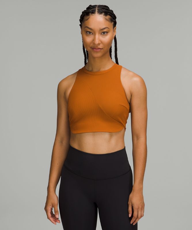 Ribbed Longline Yoga Bra *Light Support, C/D Cup