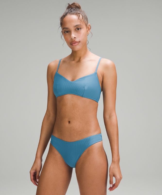 Ribbed Swim Top A/B Cup