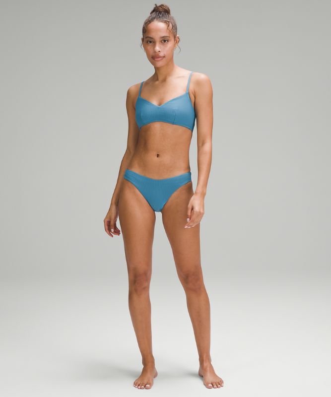 Ribbed Swim Top A/B Cup