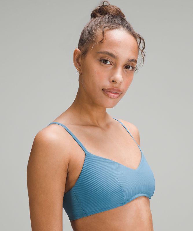 Ribbed Swim Top A/B Cup