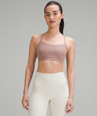 Lululemon Invigorate Bra With Clasp High Support, B/c Cup In White