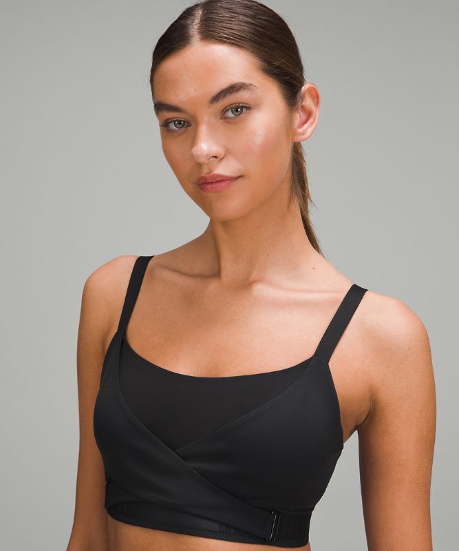 Super-Soft Adjustable Front-Wrap Bra *Light Support, B-D Cups