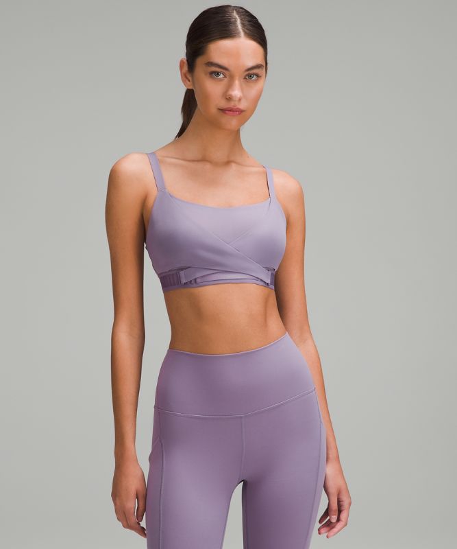Super-Soft Adjustable Front-Wrap Bra *Light Support, B-D Cups