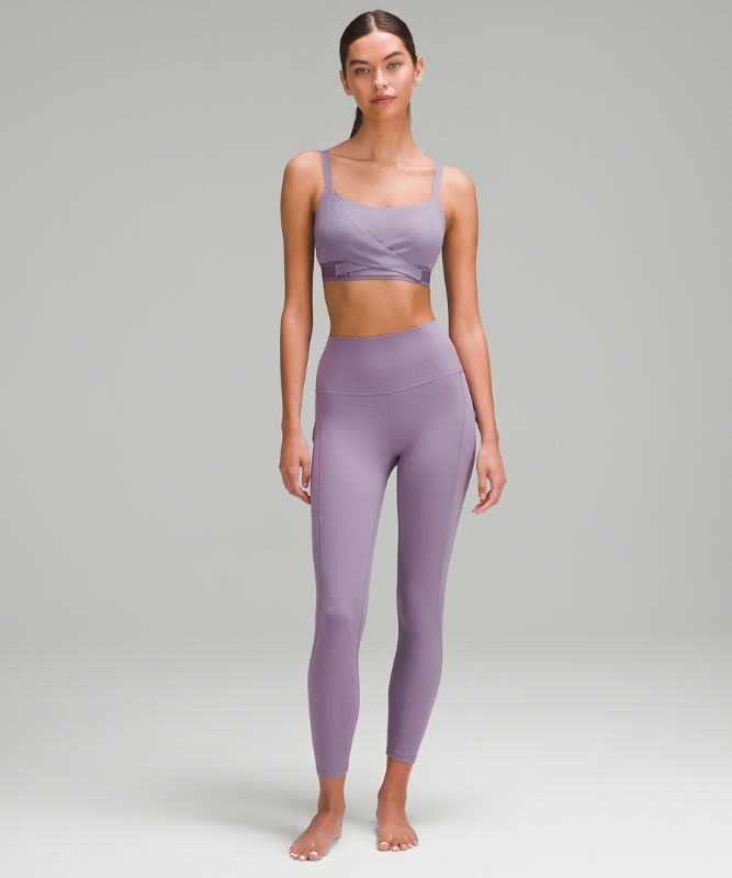 Super-Soft Adjustable Front-Wrap Bra *Light Support, B-D Cups