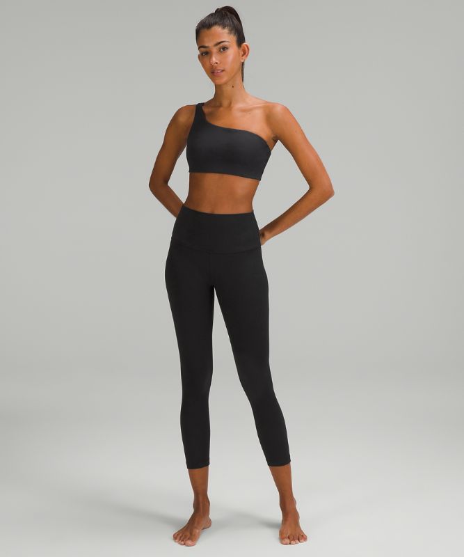 Ribbed Nulu Asymmetrical Yoga Bra *Light Support, A/B Cup