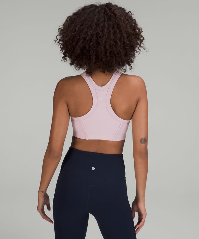 Ribbed Nulu High-Neck Yoga Bra *Light Support, B/C Cup