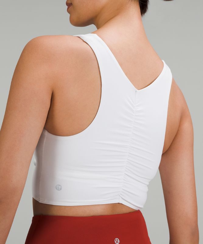 Ruched Nulu Longline Yoga Bra *Light Support, B/C Cup