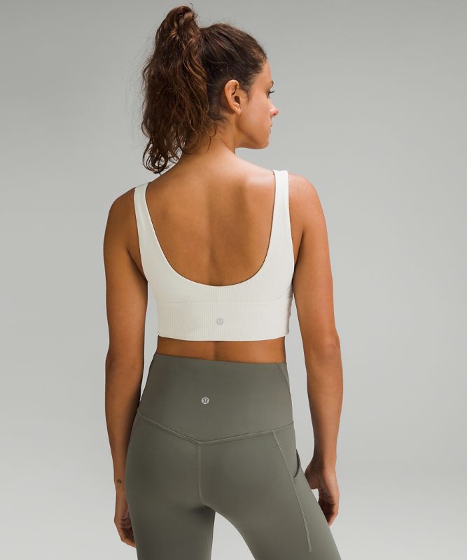 lululemon Align™ Ribbed Bra with Cups *Light Support, A/B, Bone