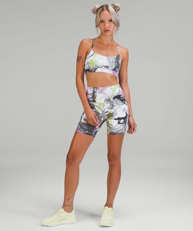 Throwback Print Flow Y Bra Nulu *Light Support, A–C Cups