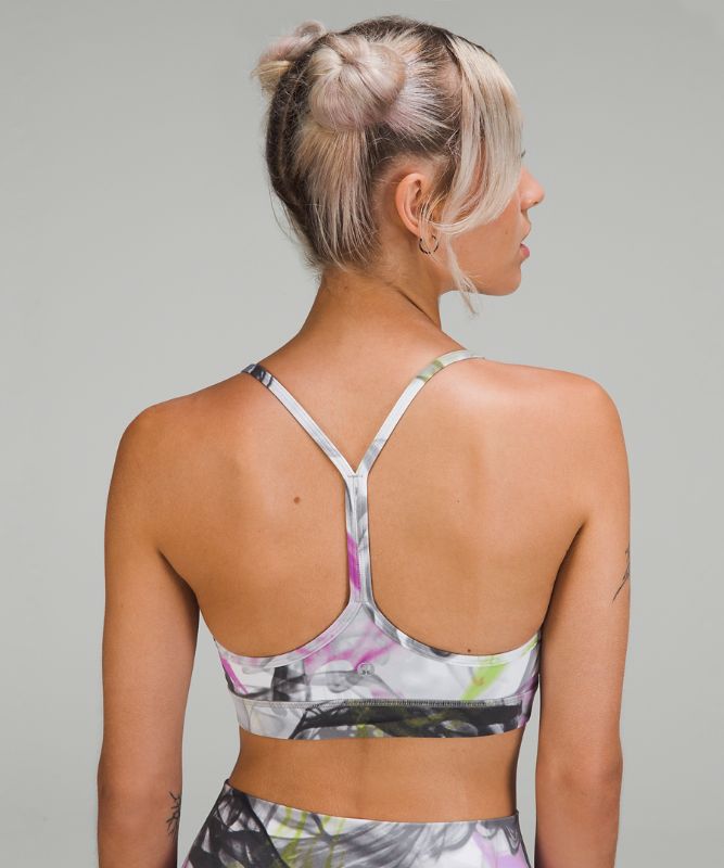 Throwback Print Flow Y Bra Nulu *Light Support, A–C Cups