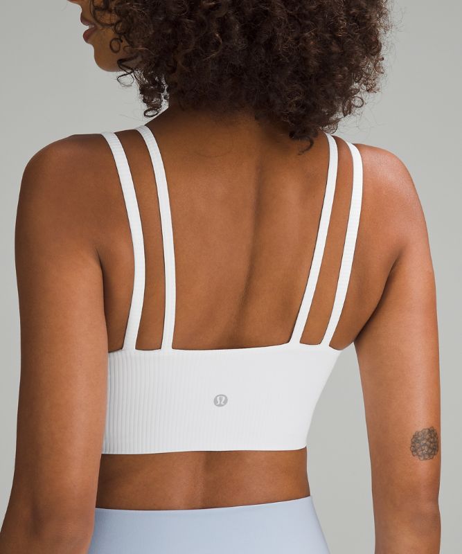 Like a Cloud Strappy Longline Ribbed Bra *Light Support, B/C Cup