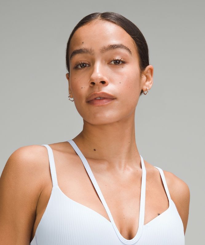 Like a Cloud Strappy Longline Ribbed Bra *Light Support, B/C Cup